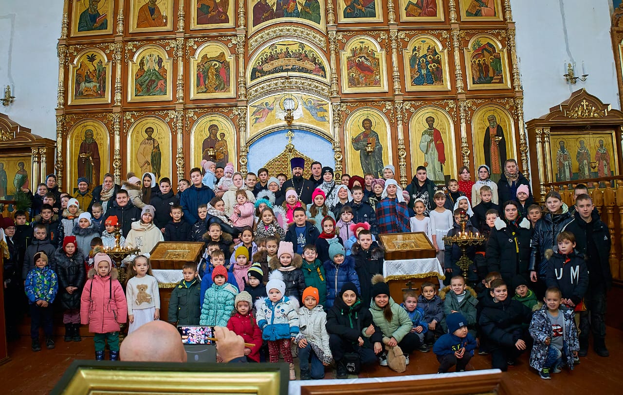 Рождество в храме Рождества Христова станицы Нижнекундрюченской