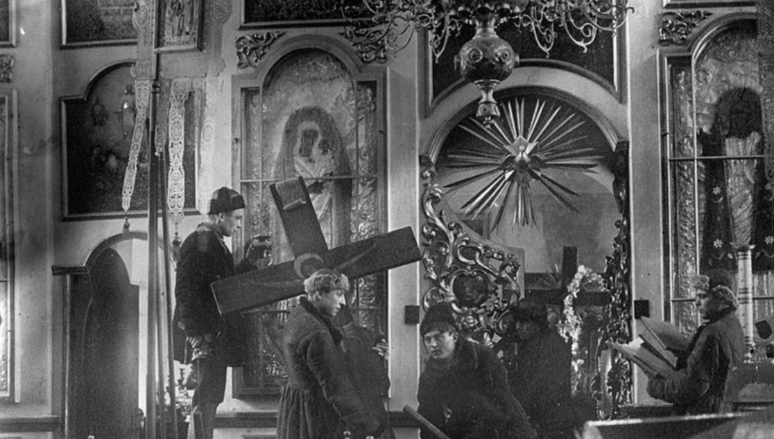 Закрытие Флоро-Лаврской церкви в станице Пролетарской